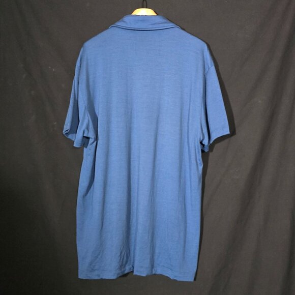 Icebreaker 200 New Zealand Merino Wool SS Polo - Blue - Sz XL* - Picture 4 of 4